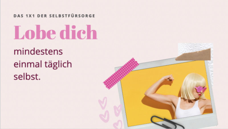 Selbstfürsorge